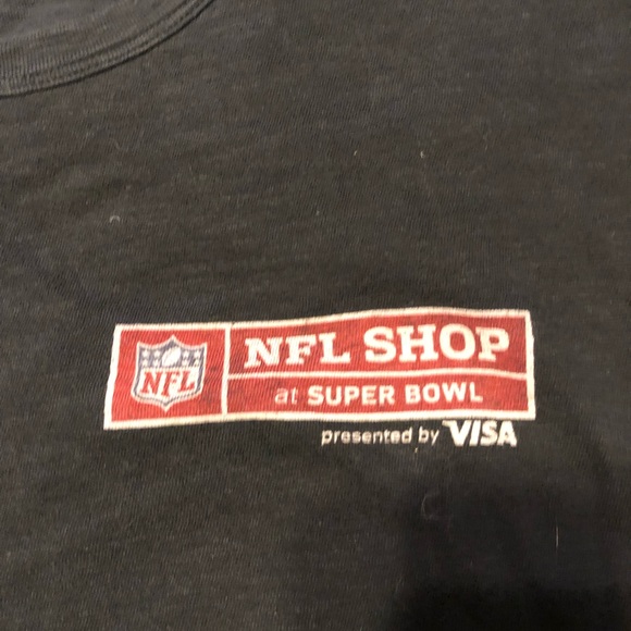 Black NFL Shops Super Bowl 50 Long Sleeve, Size XL - Picture 2 of 6